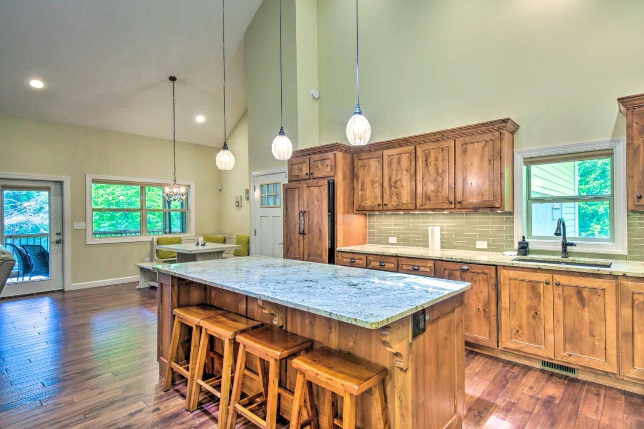 Cozy Riverside Dahlonega Home With Kayaks And Fire Pit 外观 照片