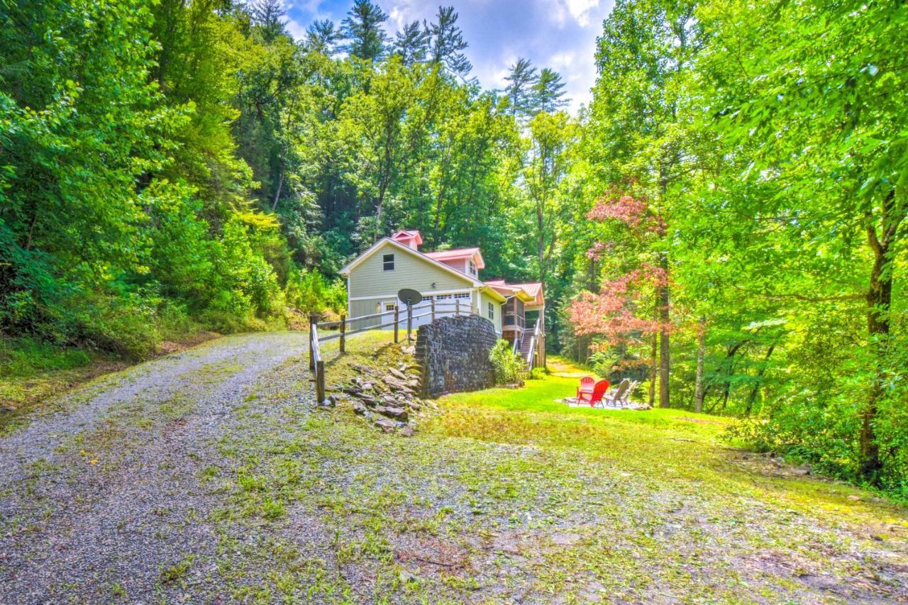 Cozy Riverside Dahlonega Home With Kayaks And Fire Pit 外观 照片