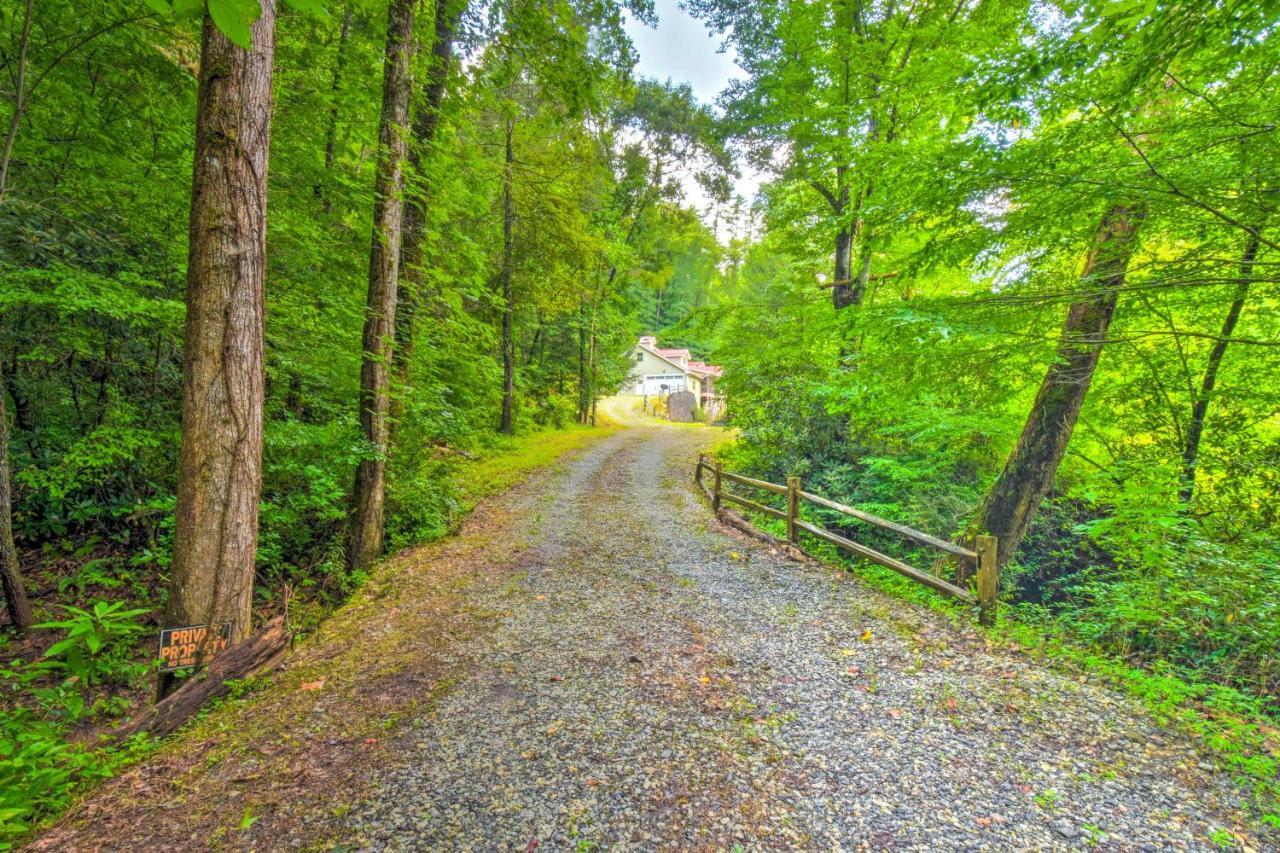 Cozy Riverside Dahlonega Home With Kayaks And Fire Pit 外观 照片